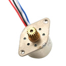 Micro mini 15mm stepper motor 2-phase 4-wire stepping motor copper metal gear LJ