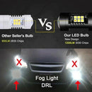 2Pcs 3030 21Smd H7 High Power 6500K Super White Led Fog Lights Driving Bulb
