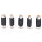 5pcs Female RCA Audio/Video AV Cable Cord Extension Adapter Connector Plug 3CAU