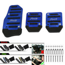 3 Pcs Non Slip Manual Transmission Car Pedal Cover Brake Clutch Accelerator Pad