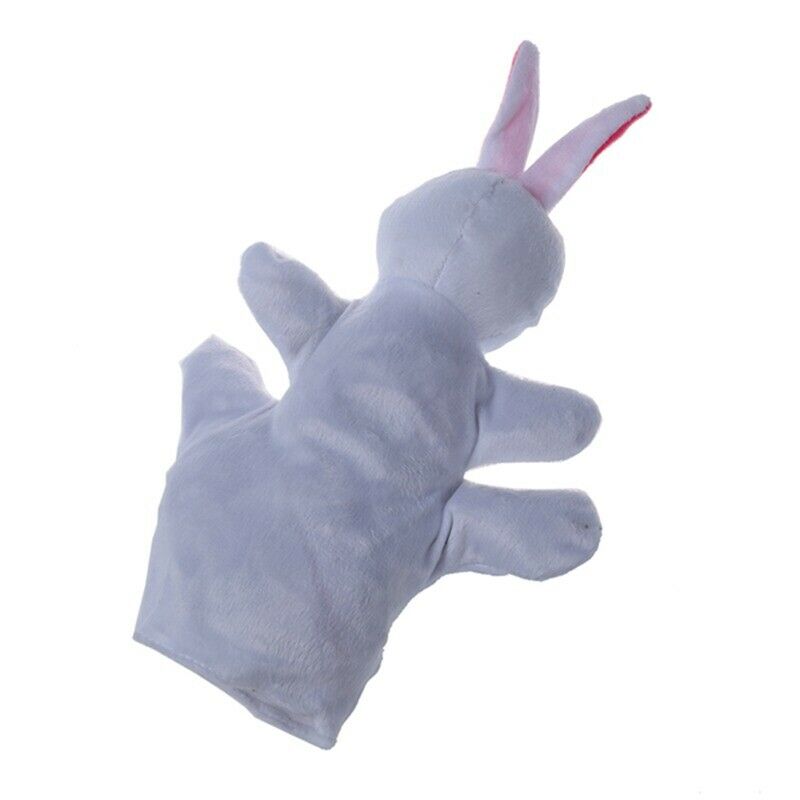 Cute Baby Child Zoo Farm Animal Hand Sock Glove Puppet Finger Sack Plush To R1G3