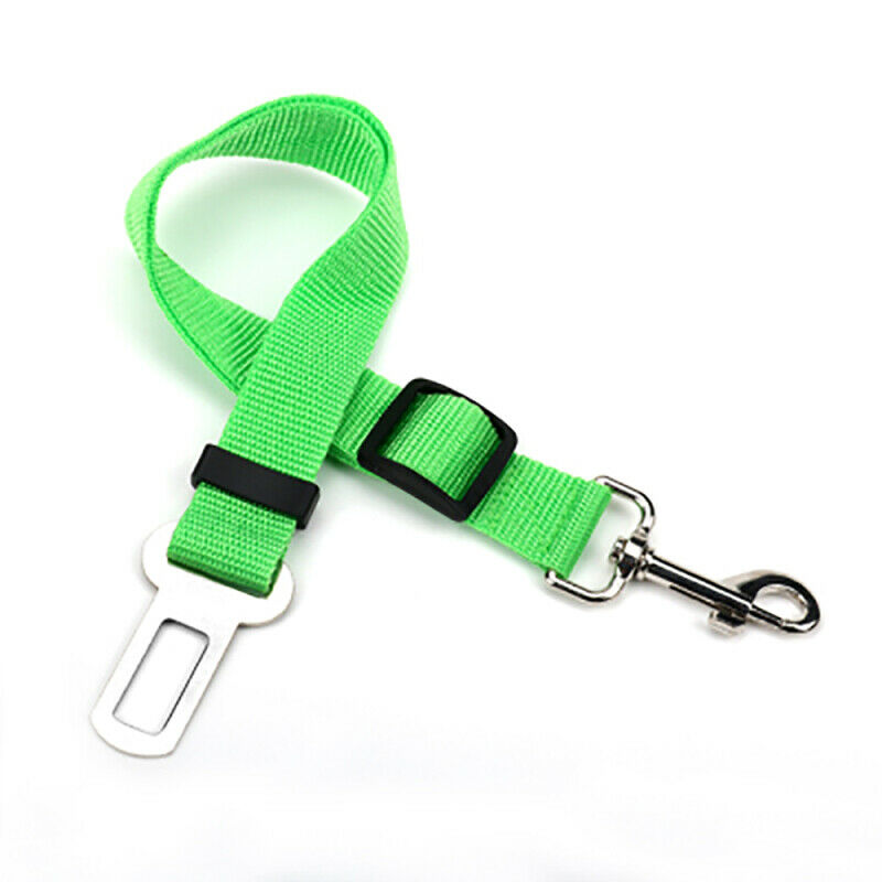 3X Dog Pet Safety Adjustable Car Seat Belt Harness Leash Travel Clip Strap Lead