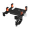 Bicycle Phone Holder Aluminum Motorcycle Handlebar Support Stand (Black)