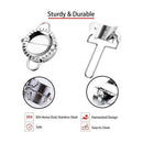 Dumpling Maker 304 Stainless Steel Press Dumpling Ravioli Empanada Molds Pa