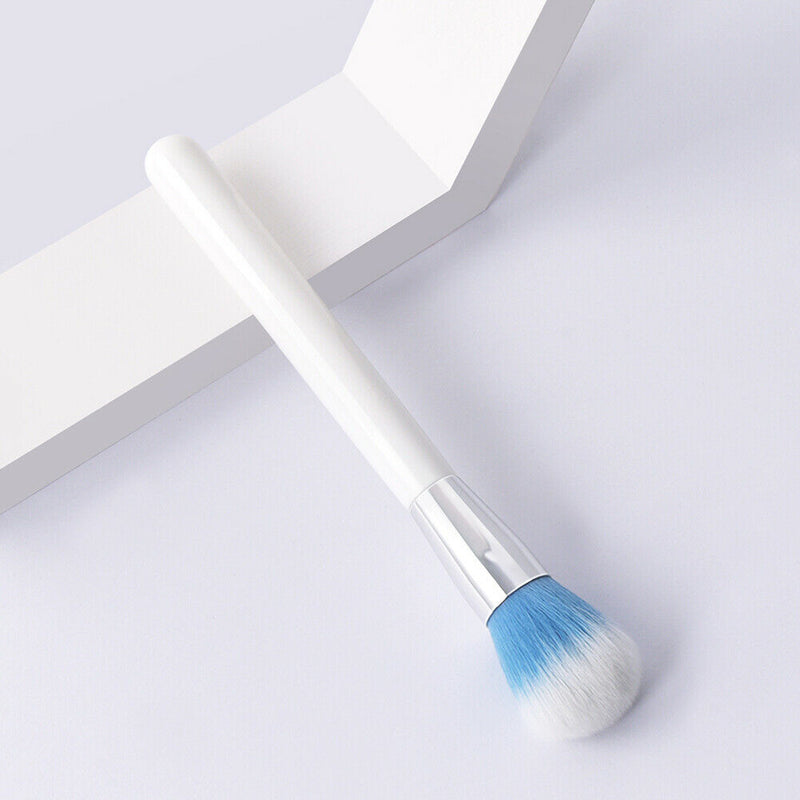 Wooden Handle Face Makeup Brush Make Up Flat top Beauty Brushes (T-01-501)