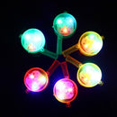Flashing Whistle Colorful Lanyard LED Light Up Fun In the Dark Party Rave Hot