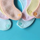 Newborn Kid Infant Bibs Baby Soft Cartoon Bib Waterproof Saliva Dripping Bibs