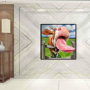 5D DIY Diamond Painting Oxtongue Full Round Drill Rhinestone Art Home Decor