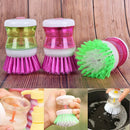 Kitchen Wash Washing Tool Pot Pan Dish Bowl Palm Brush Scrubber Cleaning Clea BX