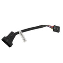 5X USB 3.0 Motherboard Male Header 20 pin to 9 pin Female USB 2.0 Cable DHJ