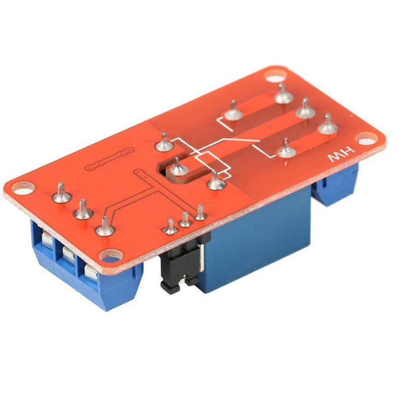 HW-803 1 Way Relay Module w/Optocoupler Isolation High Low Trigger (12V) A