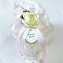 50Pcs 5*5*5cm PVC Transparent Square Gift Boxes Wedding Favor Party Favor C