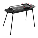 Black Square Non-stick Roast Pan Grill Pan Outdoor Square Frying Pan Steel
