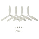 8x Propeller Prop 3-leaf Blade for MJX B2C B2W B3 Bugs 2 Bugs 3  H501S