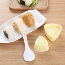 3pcs/set Triangle Maker Easy Clean DIY Sushi Rice Ball Onigiri Mold Tool PP Home