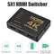 4K HD 1080P 5 Port HDMI Auto Switch Switcher Selector Splitter Hub IR Remote
