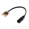 Audio cable 2 RCA to XLR Ã¥â€¦Â¬/mother Double lotus turn card audio cable Q5Z9