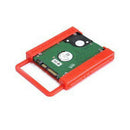 2.5 to 3.5 Inch SSD Notebook HDD Hard Disk Mounting Adapter Dock Holder Red