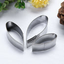3pcs/set Gerbera Daisy Flower Petal Metal Fondant Cutters DIY Tools