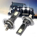 2x H7 LED FOG Headlight Light Kit 50W 14000LM CAR Bulbs Driving 6000K Lamps P0K0