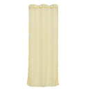 Sheer Eyelet Telylene Window Scarf valance curtain Divider Yellow 1x2.1M