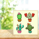 5D DIY Full Drill Diamond Painting Cactus Embroidery Mosaic Craft Kit Decor