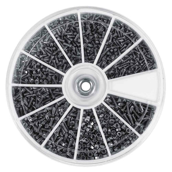 600Pcs Stainless Steel Bolts With Electronics Hex Nuts Screw Assortment_K