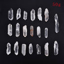 50g Bulk Natural Crystal White Quartz Small Points Terminated Wand Specimen AU~