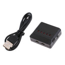 5 in 1 Battery Chaging Charger USB Cable for JRC H37 H43WH H107D RC Drones