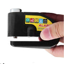 Waterproof Motorcycle Alarm Lock Bcycle Disc Brake Security Anti-theft Lock A