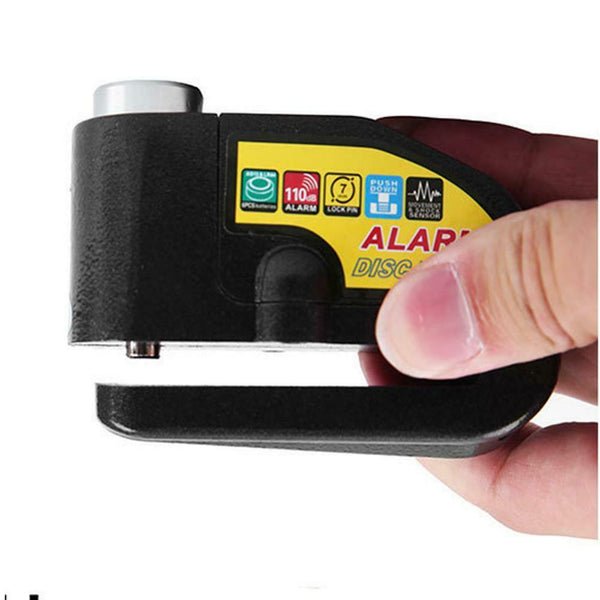 Waterproof Motorcycle Alarm Lock Bcycle Disc Brake Security Anti-theft Lock A#S