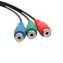 Durable S -Video to 3 RCA RGB Cable Pro Audio Equipment Parts for HDTV