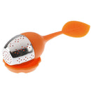 Sweet Leaf Silicone Tea Infuser Reusable Strainer Drop Tray Ball Herbal Sp BX