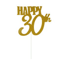 happy 30th cake toppers anniversary party supplies birthday party decoration FT