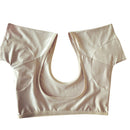 Skin Color Underarm Sweat-Absorbent Pad T-Shirt Can Be Washed And Reused Un