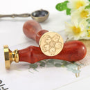 Wax Seal Stamp Plant Printed Fire Painting Stamping DIY Envelopes (C128) A