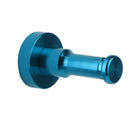 Space Aluminum Single Hat Coat Towel Robe Door Wall Bath Hook Hanger Blue