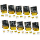 10pcs ESP8266 ESP01 ESP01S Breakout Breadboard Breakout PCB Adaptor WiFi