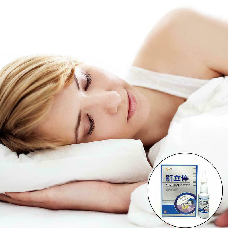 Anti Snoring Spray Stop Relief Snore Solutions Sleep Apnea moisture Breathe B5K9