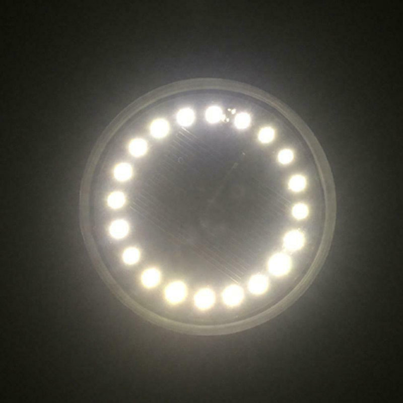 20 LED Solar Buried Lamp Waterproof Outdoor Garden Light (1pc Warm White)