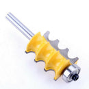 1/4 Shank Triple Double Flute Column/Face Molding Router Bits
