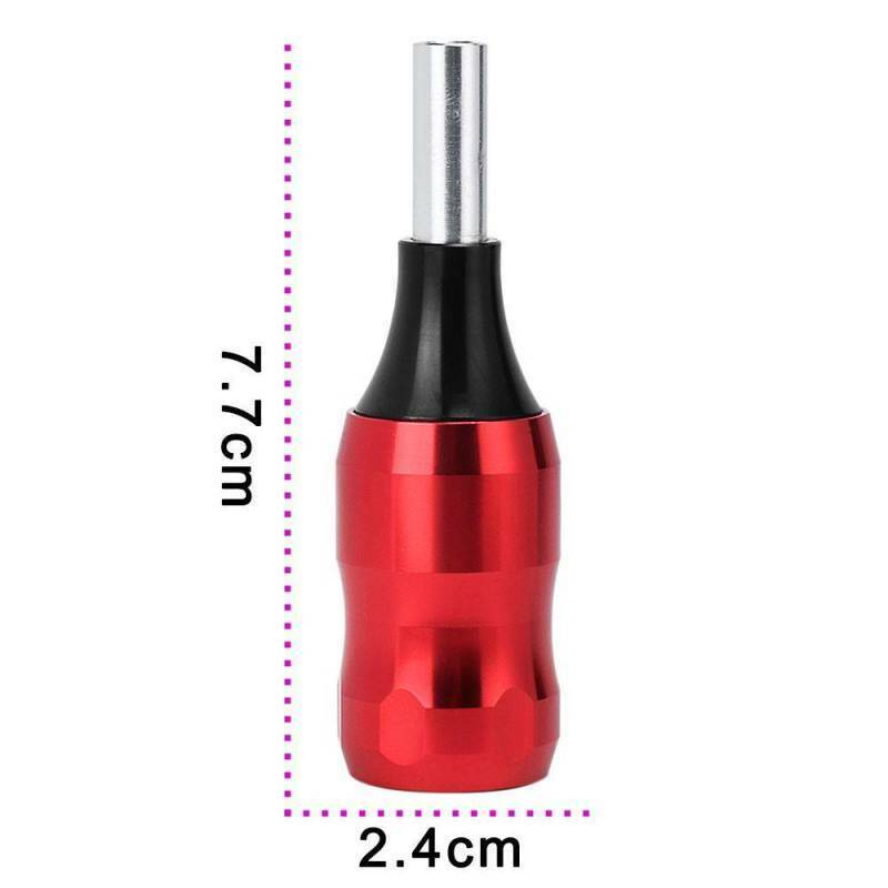 Tattoo Machine Aluminum Alloy Handle Grip Needle Tube Tip Body Art Acces HSZ