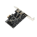2X(Pci-E To Dual Usb3.0 Ports Expansion Card Pci Express Adapter Nec D72020