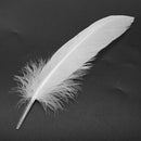 100pcs White Feathers Goose Craft for Party Hat Crafts Wedding Decoration 1 U4Y5