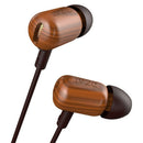 Dzat Df 10 Pure Wood In-Ear Subwoofer Hifi Fever Headphones With Microphone