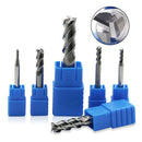 4 Flute Tungsten Steel Flush Trim Router Bit Woodworking Milling Cutter 8mm