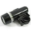 5 LED Safety Waterproof  For Bicycle Head Light Front Handlebar Lamp Fla PEH