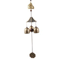 3PCS Chinese Bell Lucky Feng Shui  Charm Wind Chime Bell Garden