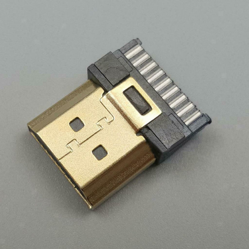 10 Pack HDMI Male 19 Pins A Type Solder Plug Termination Repair Kit