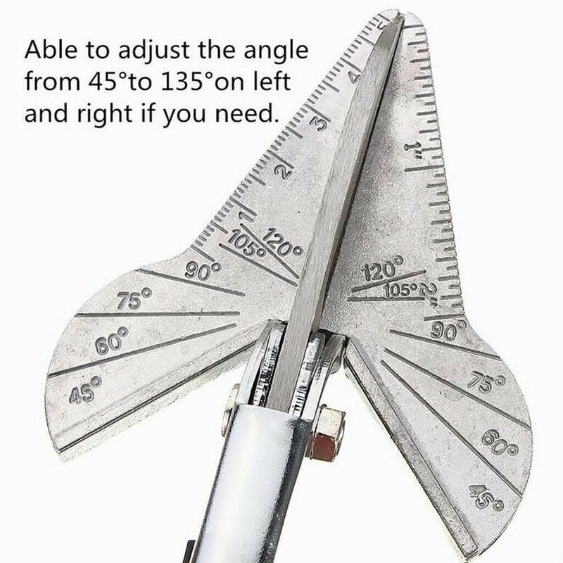 Mitre Shears Multi Angled Anvil Cutters PVC Trim Tube Gasket Moldings Tool